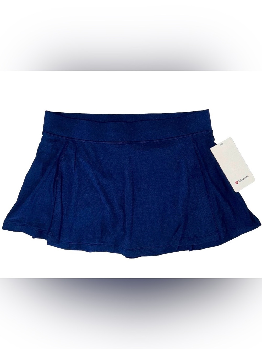 NWT LULULEMON SIZE 14 SWIFTLY TECH HI RISE SKIRT*TENNIS AUTHENTIC NIGHT SEA BLUE